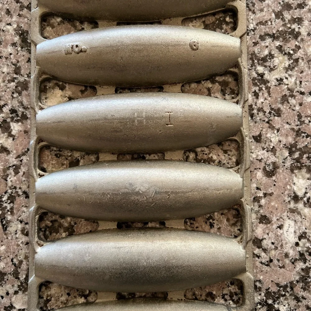Wagner #6 Vienna Roll Pan Type I Ghost H markings